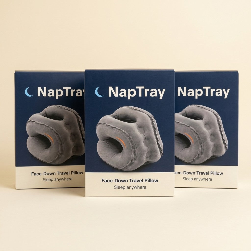 Three NapTray boxes